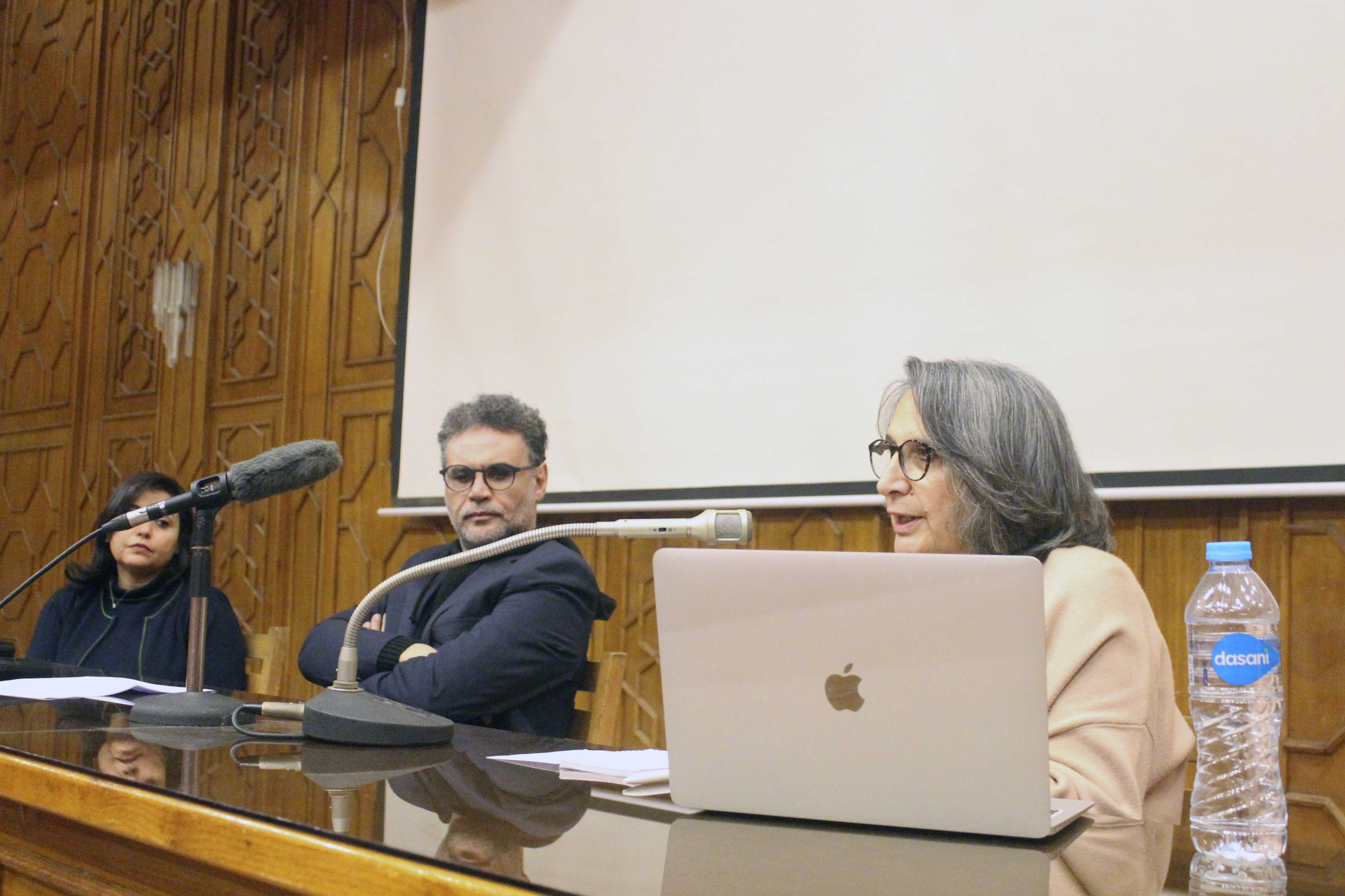 جانب من ندوة السينما التسجيلية وحفظ الذاكرة