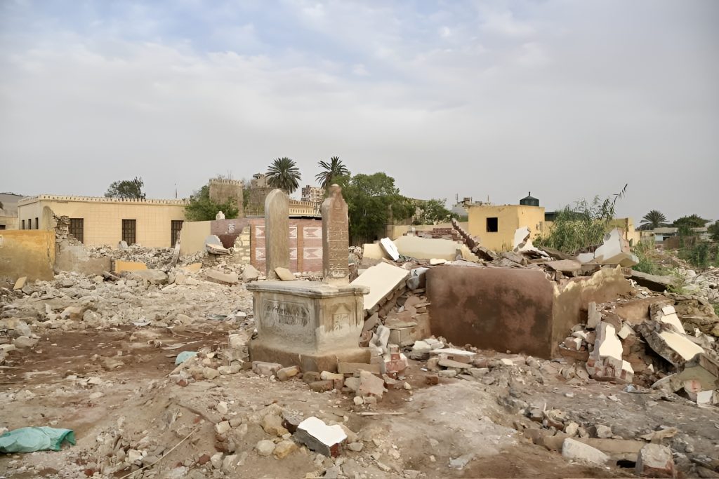 آثار الهدم في الإمام الشافعي - صور متداولة