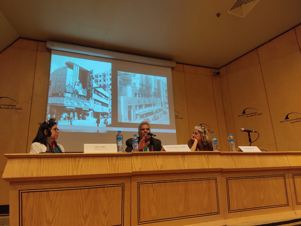 من جلسة الروائي إبراهيم عبد المجيد