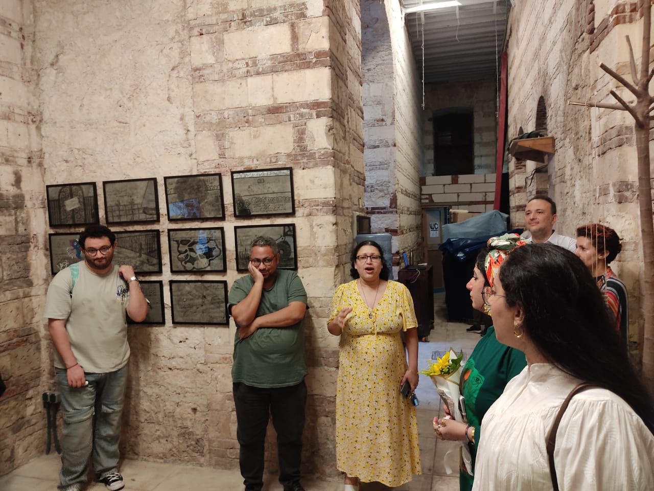 افتتاح المعرض