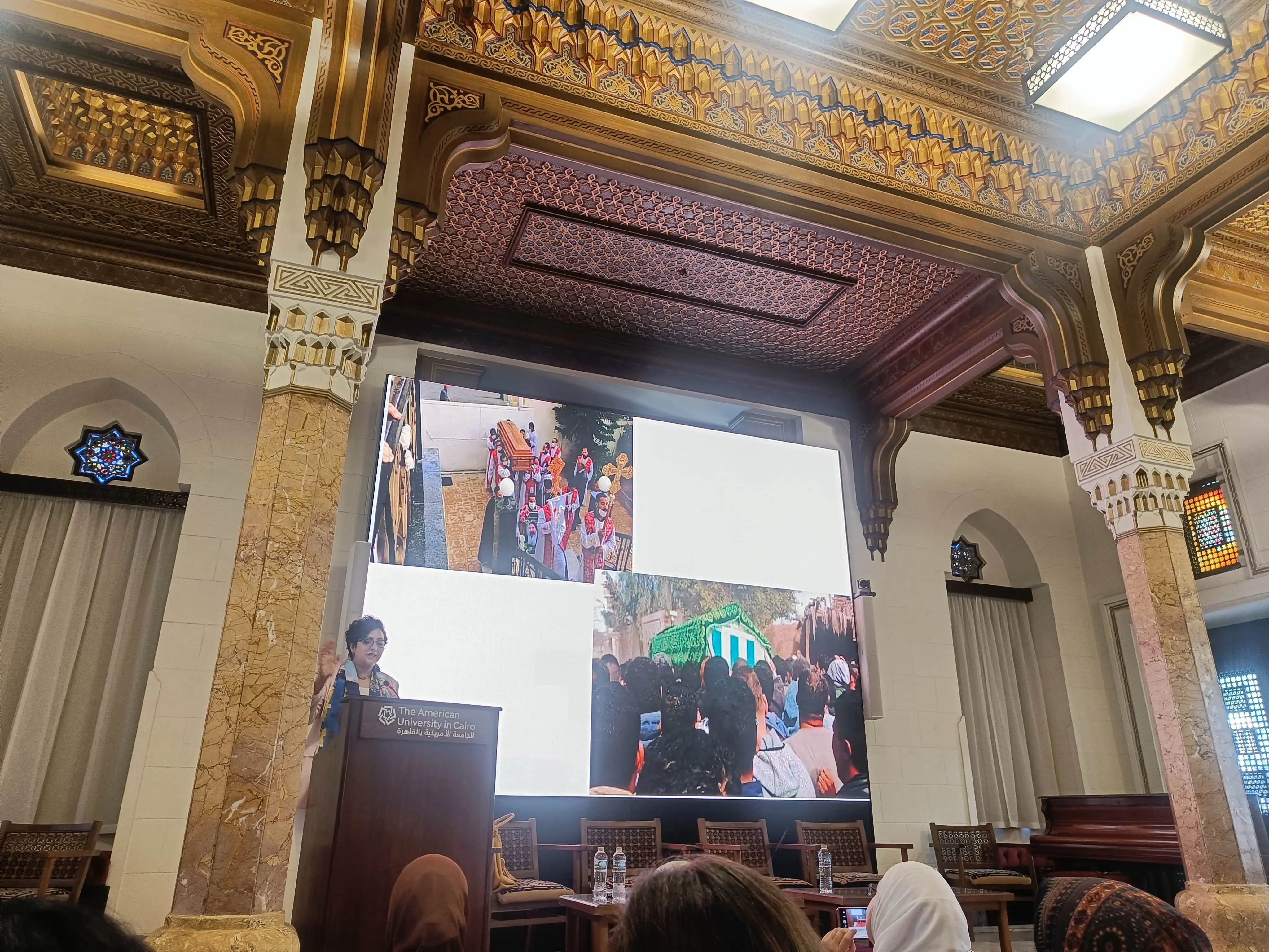 جانب من المحاضرة