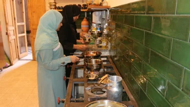 مطبخ أوكرا للأكلات التراثية في إسنا