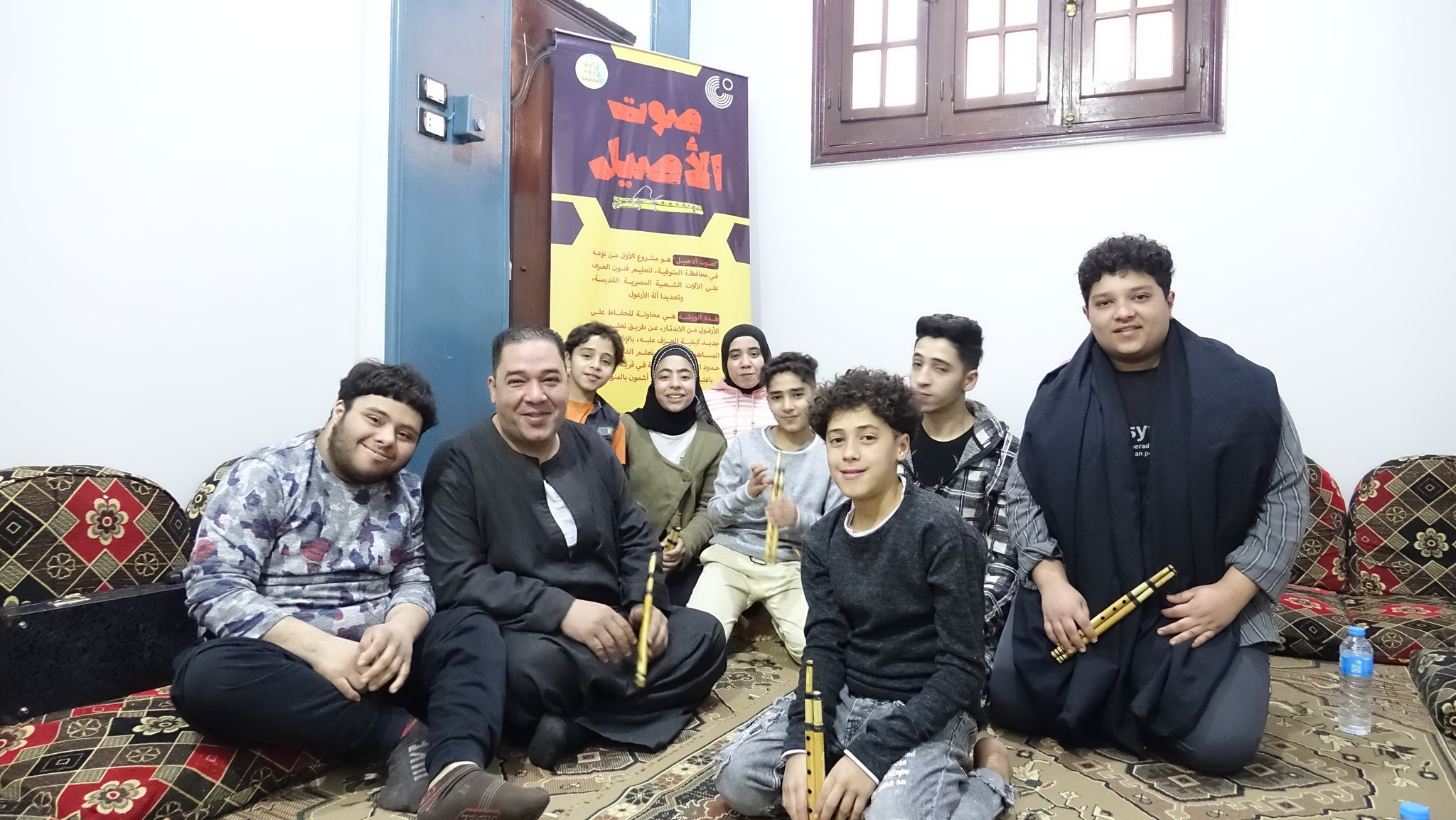 ورشة تعليم الأرغول - صفحة صوت الأصيل علي فيس بوك