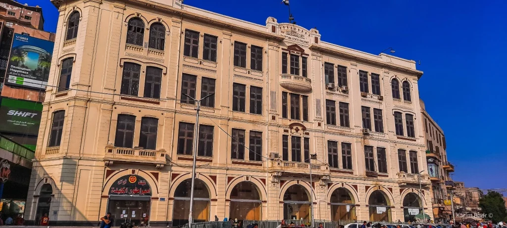 مبنى هندسة السكة الحديد..تصوير: كريم بدر