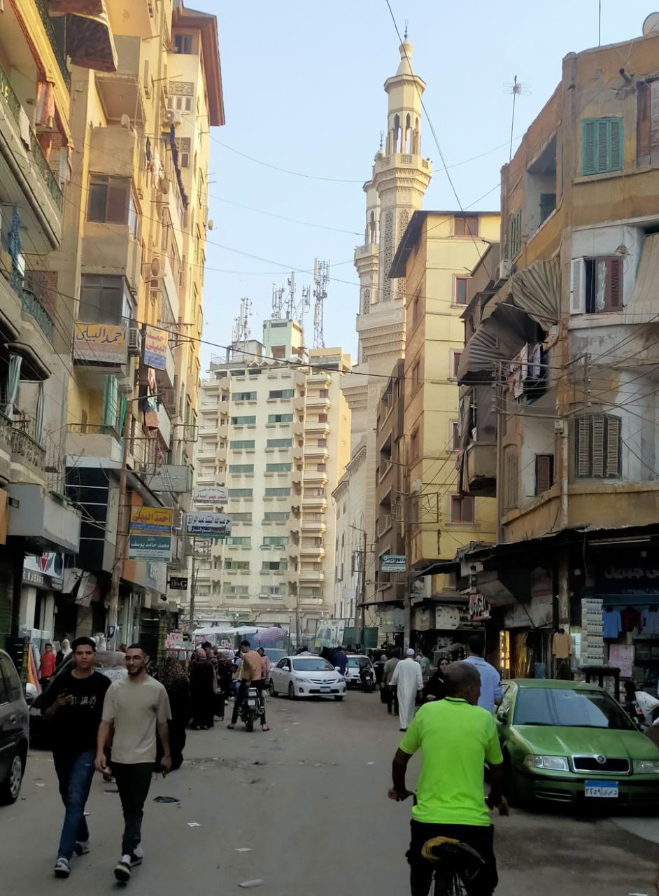 آخر شارع العباسي، ومسجد الشيخ حسنين
