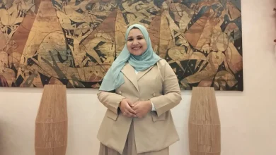 فاطمة محمد الفائزة بالمركز الثالث في المشروع الوطني للقراءة في موسمه الرابع.. الصورة من الفائزة