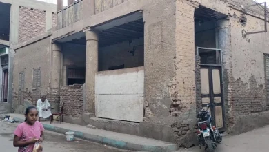 أول مدرسة ابتدائية في الكرنك.. تصوير: أبو الحسن عبدالستار