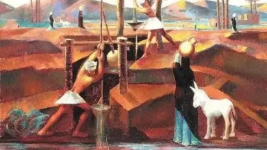 الفلاح المصري في لوحة محمود سعيد
