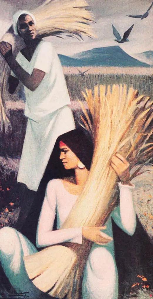 لوحة حسين بيكار