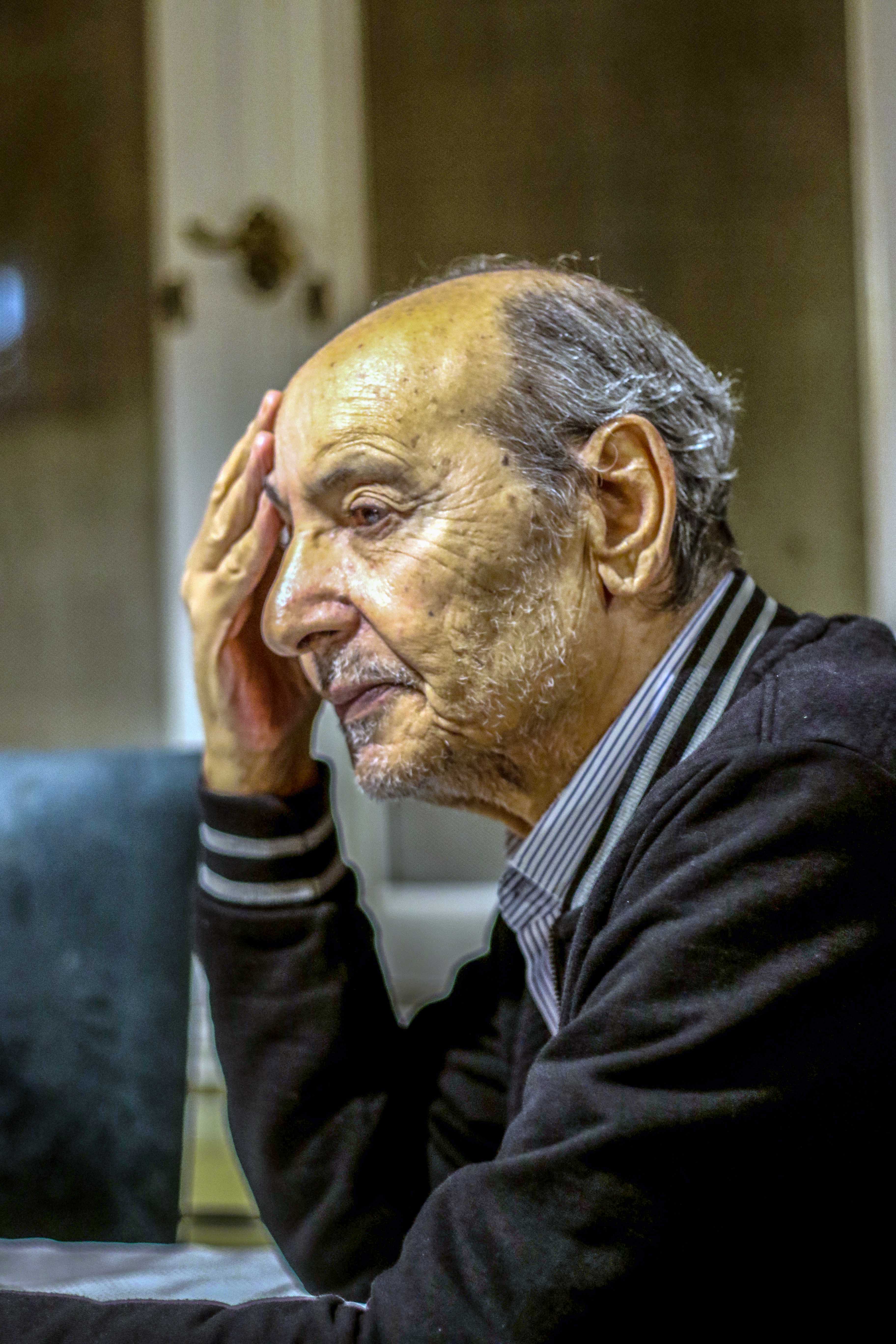 الأديب والقاص عبد الحميد البسيوني - تصوير: محمد عوض