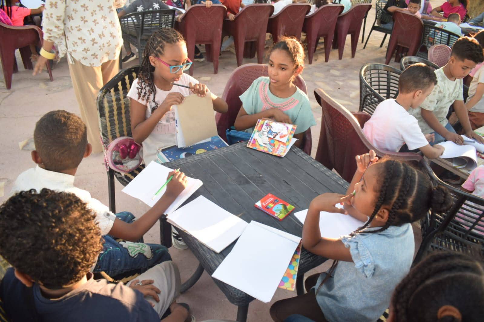 جانب من الأنشطة.. الصورة بواسطة مؤسسس الملتقى مصطفى عواض