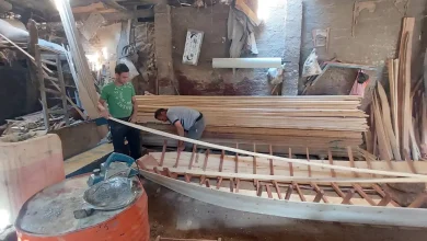 ورشة لتصنيع المراكب بأسيوط.. تصوير: جاسمين مهني