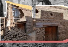 هدم واجهة منزل أثري في إسنا