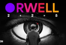 بوستر فيلم orwell 2+2=5 للمخرج راول بيك