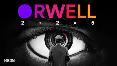 بوستر فيلم orwell 2+2=5 للمخرج راول بيك