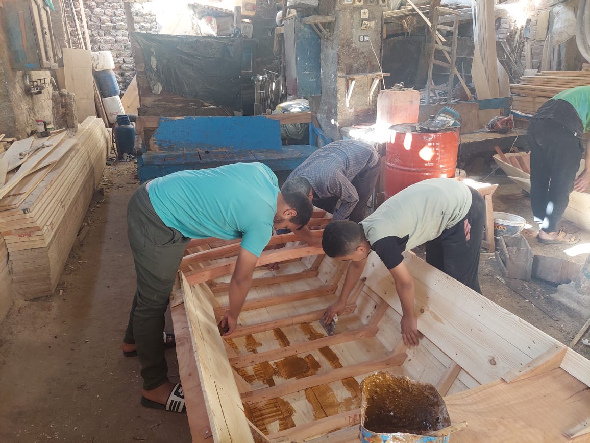 من داخل رشة أولاد بخيت لصناعة المراكب - تصوير: جاسمين مهنى