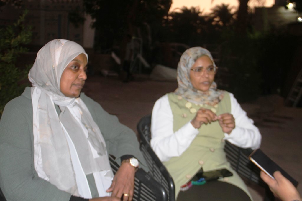 مؤسسي شبابيك الدكتورة رية والاستاذة سماح أحمد - تصوير: وفاء أمين