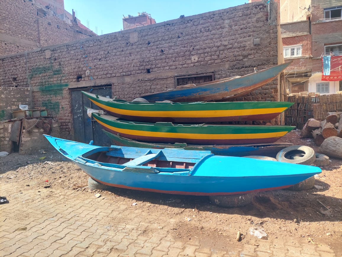 مراكب صيد بأسيوط - تصوير : جاسمين مهنى