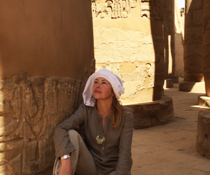الباحثة الأثرية وعالمة المصريات الفرنسية فلورنس كوينتين.. الصورة من الباحثة