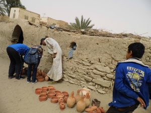 الفخار بعد عملية الحرق.. تصوير: هدير محمود