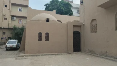 منزل حسن فتحي بعد الهدم والبناء من جديد.. تصوير: أبو الحسن عبدالستار