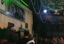 ليلة من مولد سيدنا الحسين بساحة الحاجة نهلة.. الصورة من الكاتبة