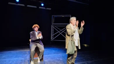 جانب من عرض مسرحية "بيتر الأحمر".. تصوير: محمد يحيى