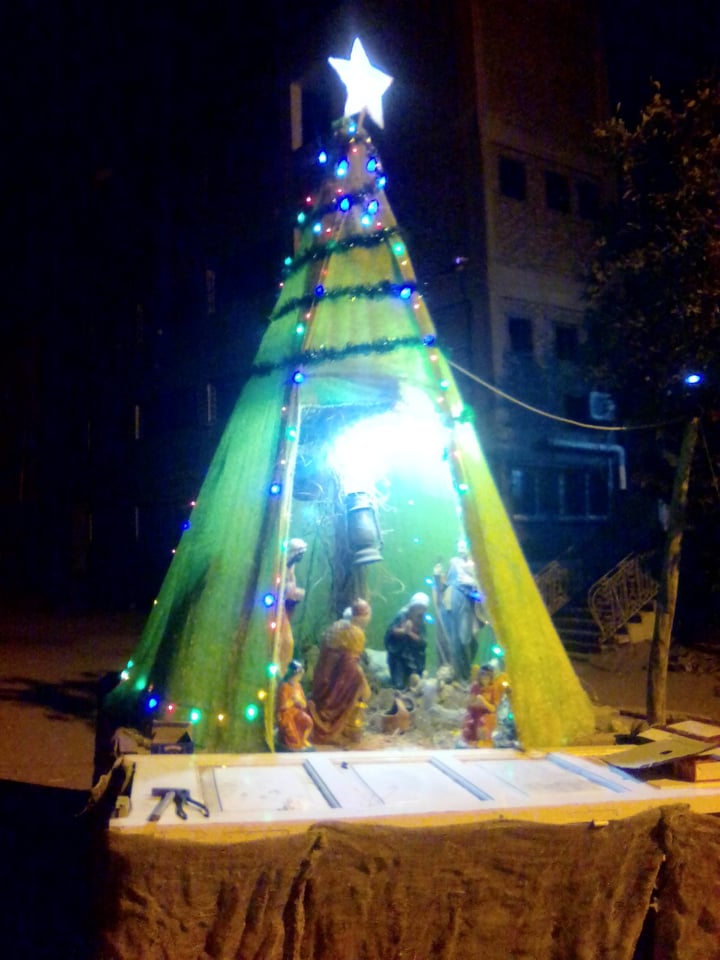 المزود المقدس بكنيسة قوص.. تصوير: أسماء الشرقاوي