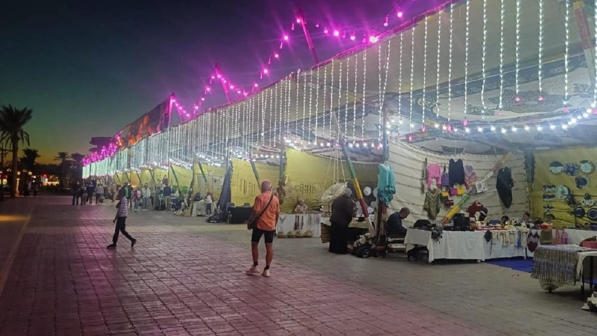 معرض لمسة مصرية بالغردقة.. تصوير: إسراء محارب