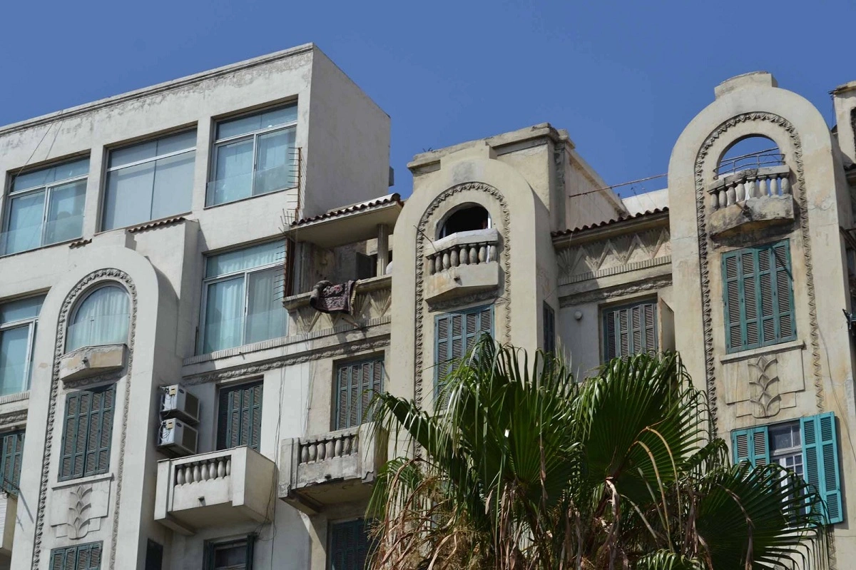 عمارة الآرت ديكو في منطقة بحري الإسكندرية.. تصوير: ميرنا جوهر