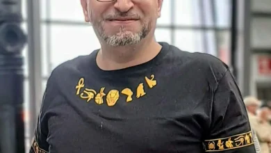 يوسف طيبة، مهندس معماري وباحث في اللغة الهيروغليفية.. الصورة من الباحث