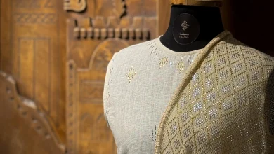 جلباب من التلي.. الصورة من هالة فؤاد صاحبة براند تلينا