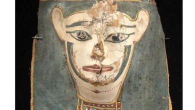 مجموعة الكارتوناج المصرية المستردة من أستراليا.. الصورة من دار مزادات Invaluable