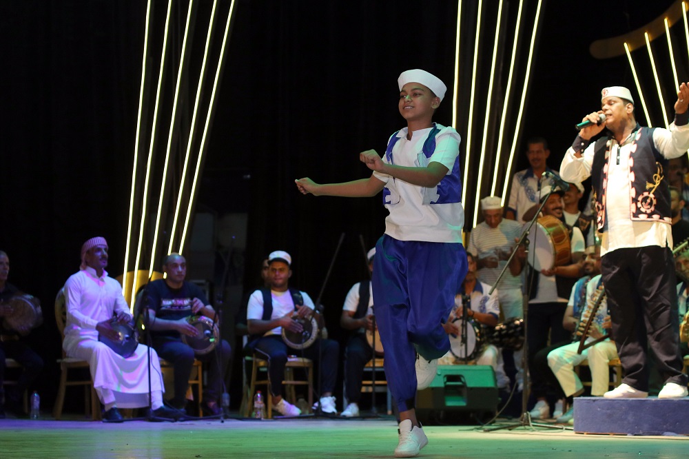 فرقة الفنون الشعبية للكبار والأطفال بثقافة الإسماعيلية - تصوير محمد عوض