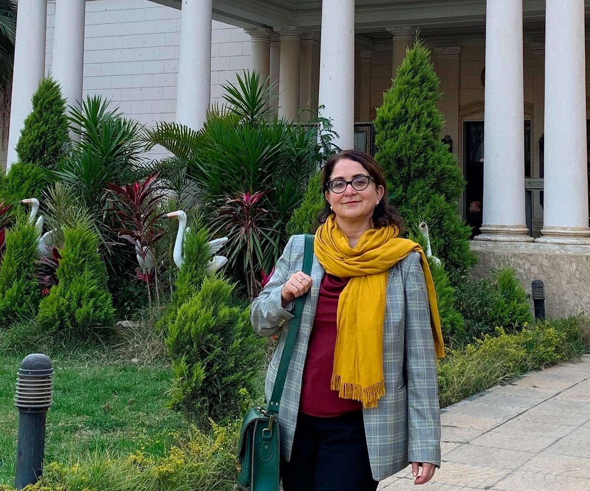 د.ليندا هيريرا، أستاذة سياسات وتنظيم وقيادة التعليم بجامعة إلينوي في أوربانا-شامبين.. الصورة من د.ليندا