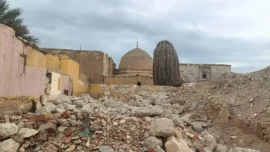 هدم مقابر القاهرة التاريخية.. تصوير: حسن حافظ
