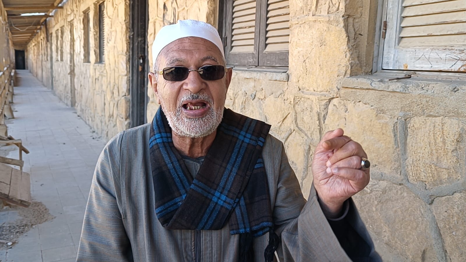 الحاج محمد يوسف.. تصوير: وفاء أمين