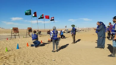 رياضة السهم والقوس.. تصوير: هدير محمود