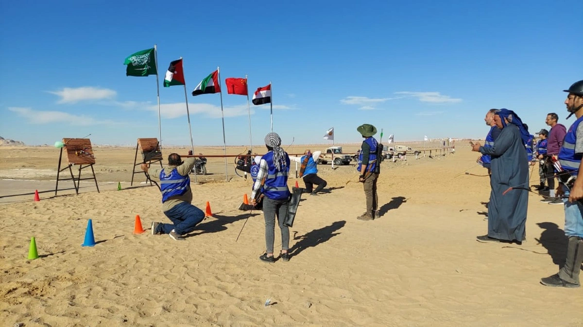 رياضة السهم والقوس.. تصوير: هدير محمود