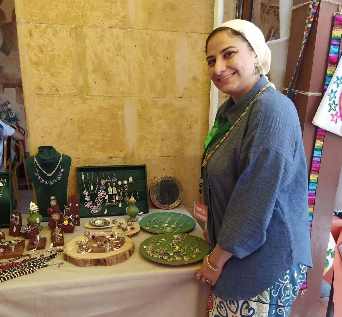 أميرة القاضي، صانعة الحُلي.. الصورة من أميرة