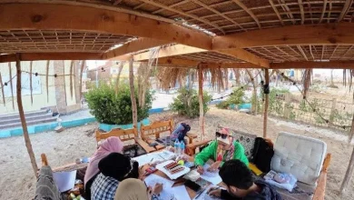 باحة الفنون على شاطئ البحر الأحمر.. الصورة بواسطة مسؤولي الباحة