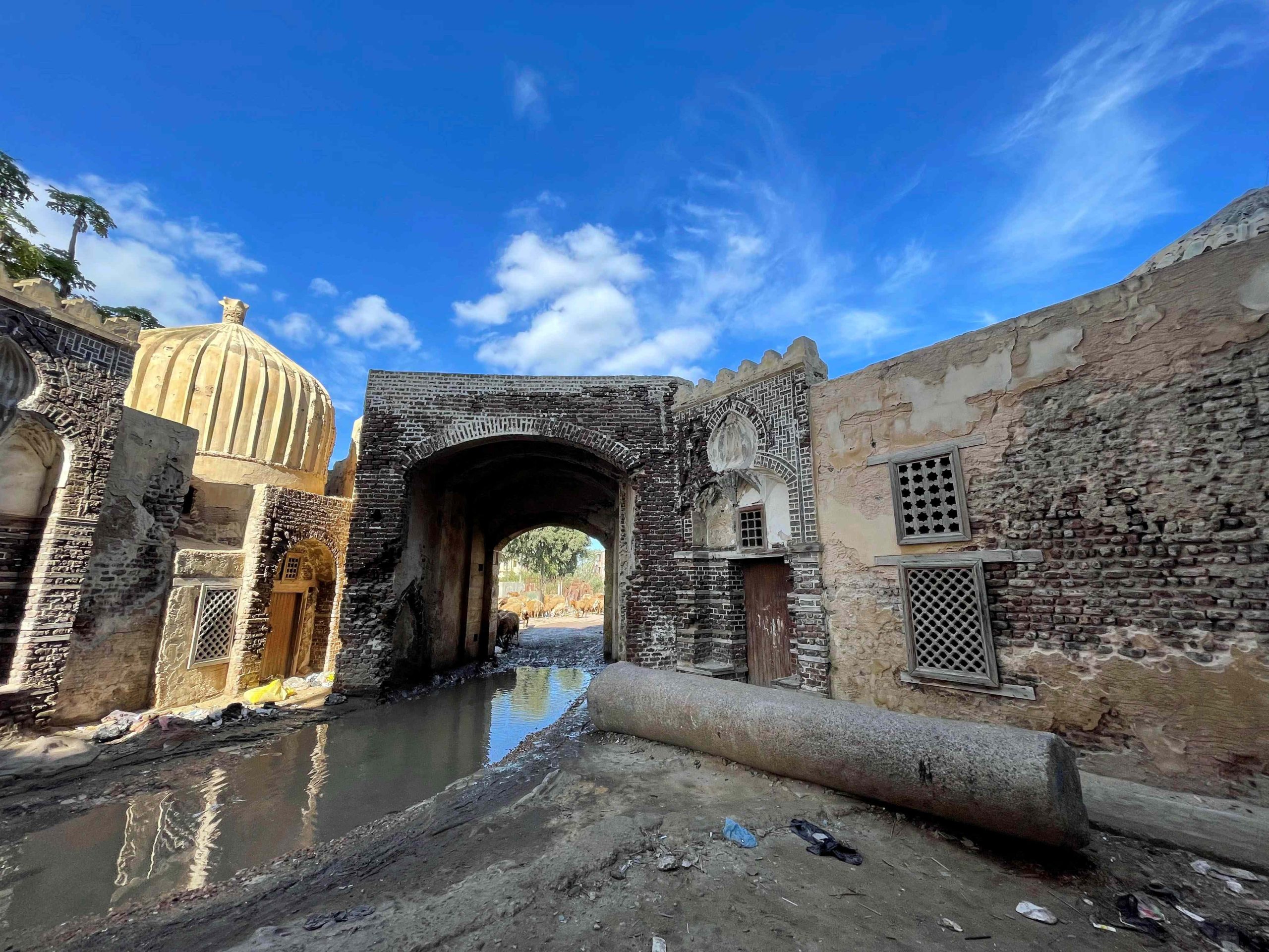 بوابة رشيد البحرية - تصوير محمد عوض