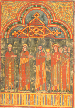 لوحة الفنان وارنر سالمان عن السيد المسيح.. المصدر موقع جامعة ساوث كارولينا