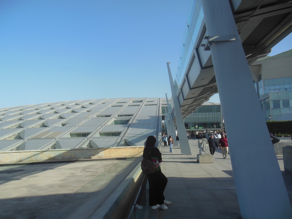 مكتبة الإسكندرية.. تصوير: ميرنا جوهر