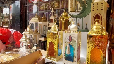 زينة وفوانيس رمضان بأسيوط.. تصوير: جاسمين مهني