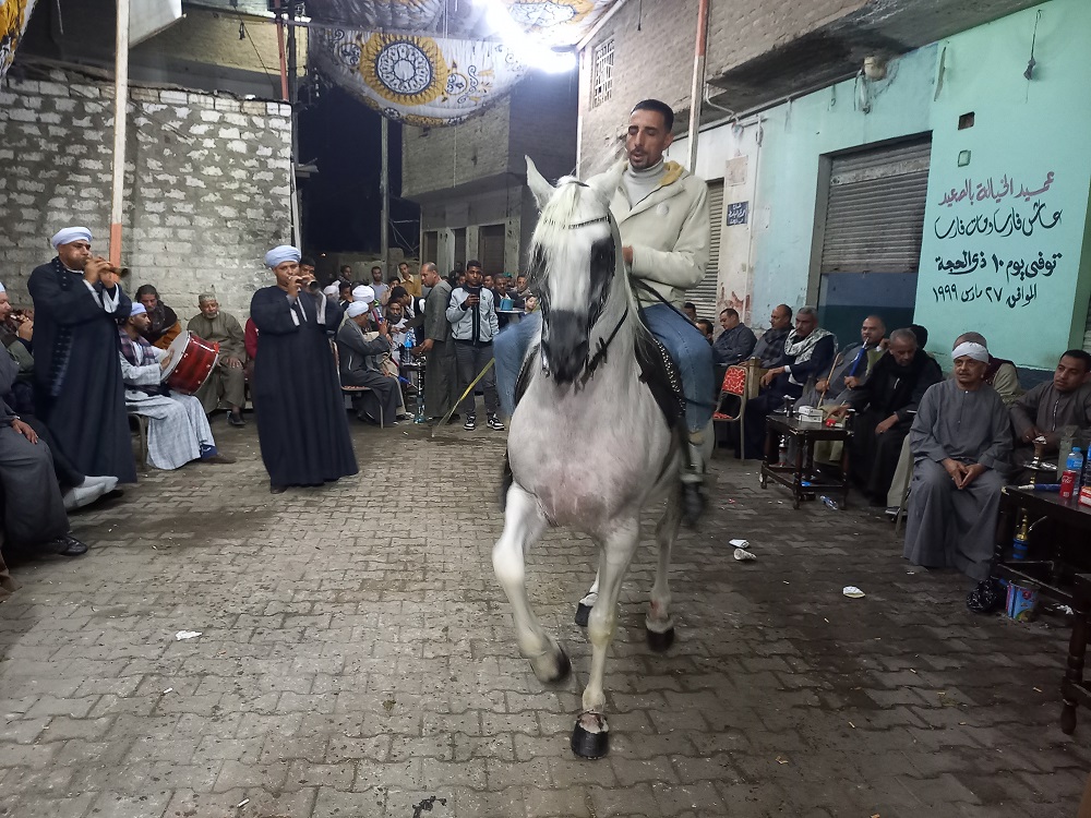 خيال فى حلقته بالمولد.. تصوير: أسماء الشرقاوي
