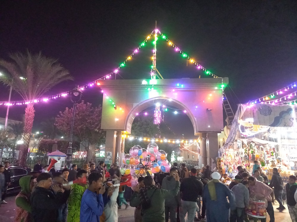 مسجد سيدي عبد الرحيم القنائي من الخارج.. تصوير: أسماء الشرقاوي