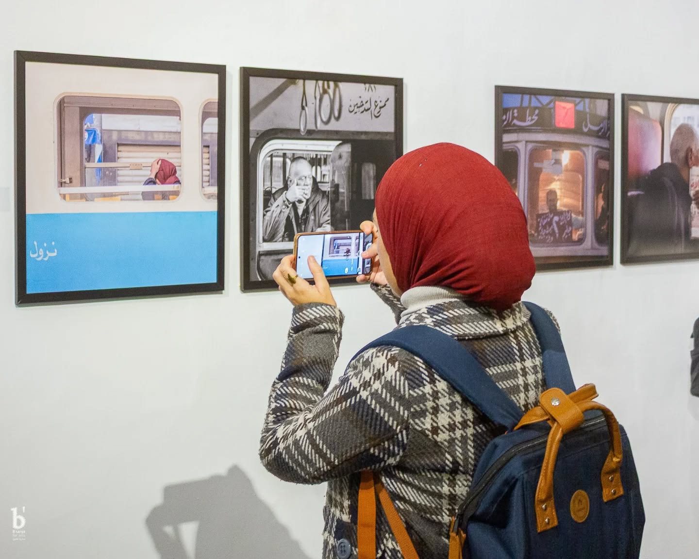 من صور المعرض.. بإذن خاص من "مساحة بساريا للفنون" على الفيسبوك