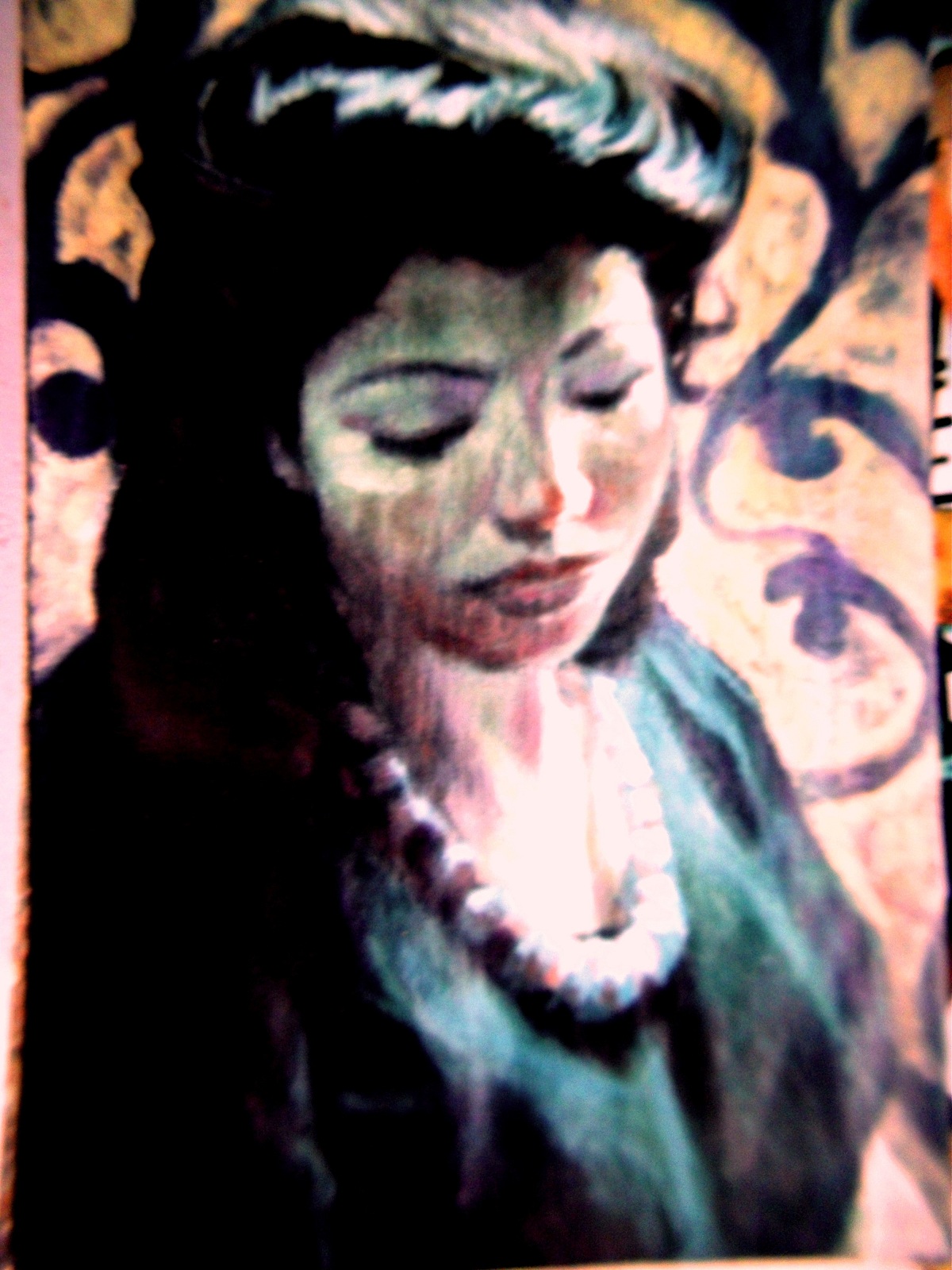 من أعمال ناجي باسيليوس.. من أرشيف الفنان