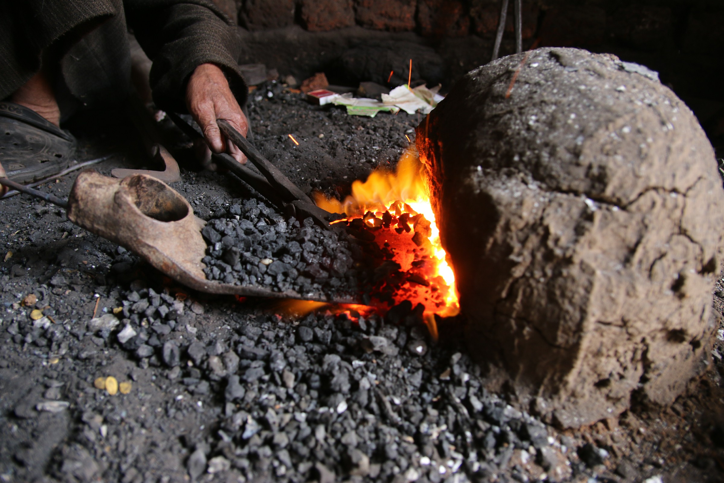 عم عبده الحداد.. تصوير: أبوالحسن عبدالستار